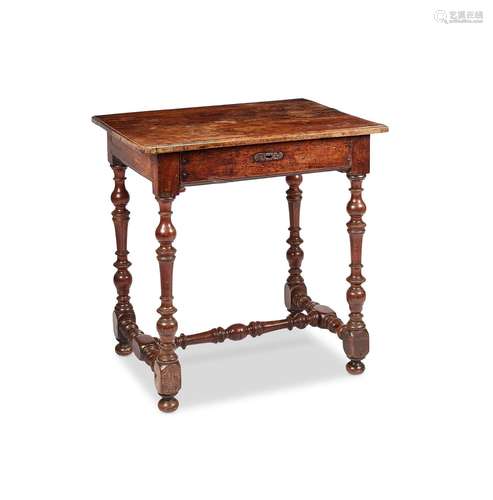 An early 18th century French Provincial Louis XIV walnut sid...