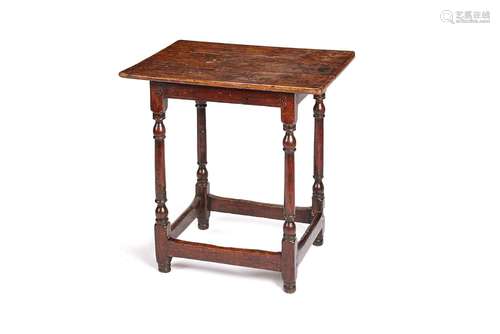 A George II oak side or centre table