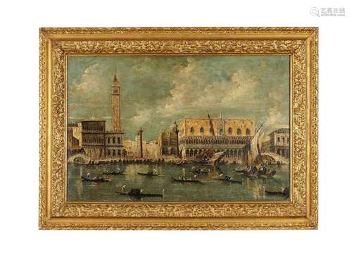 After Francesco Guardi, Palazzo Ducale visto dal mare