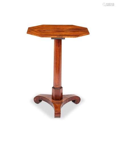 A George IV rosewood occasional table