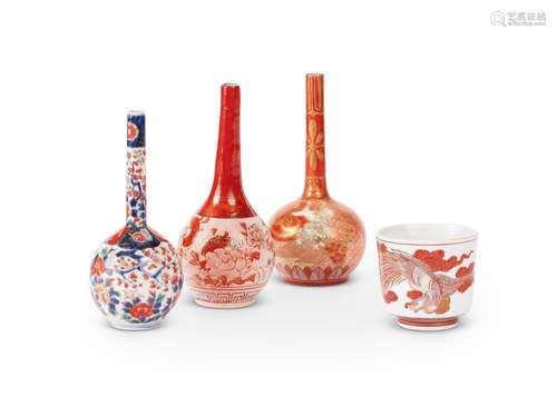 A group of 19th / 20th century decorative Satsuma and Imari ...