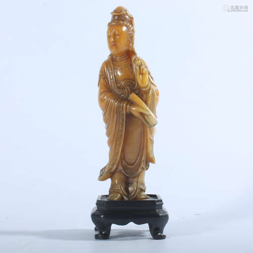 Bodhisattva ornaments made by Tian Huang in the Qing Dynasty