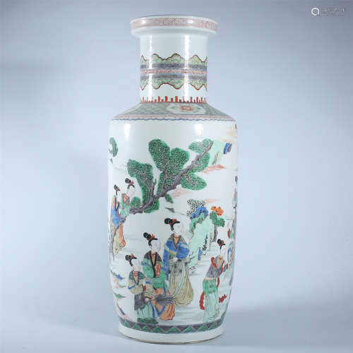 Colorful bottles of Kangxi in Qing Dynasty