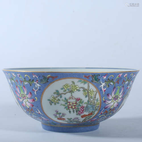 Qing Dynasty Daoguang powder bowl