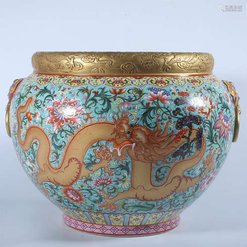 Qing Dynasty Qianlong pastel VAT