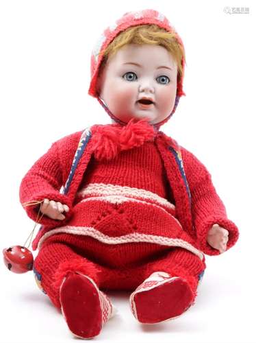 Cuno & Otto Dressel, 1910, German character baby doll wi...