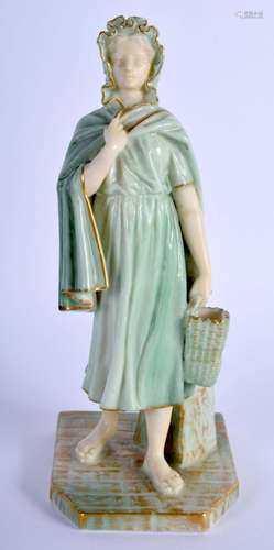 Royal Worcester figure of Colleen, the Irish girl from the C...