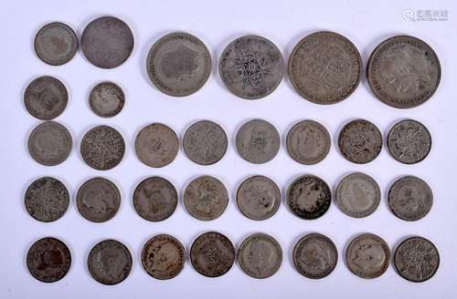 OLD COINS. 124 grams. (qty)