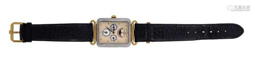 A 'MicheLangeLo' perpetual calendar two tone, auto...