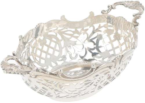 Silver bonbon basket.