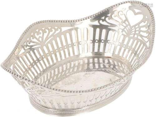 Silver bonbon basket.