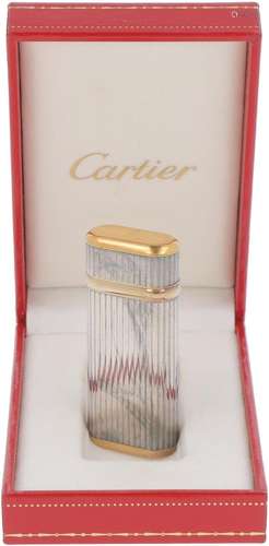 Cartier lighter silver plated.