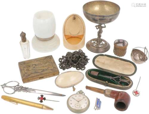 Large lot of miscellaneous items including silver.