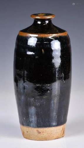 A Chinese Black Glazed Jar