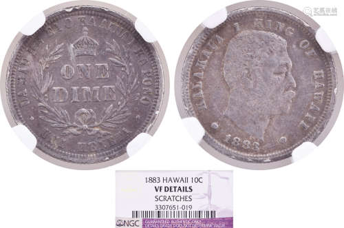 夏威夷1883年 10￠#3307651-019