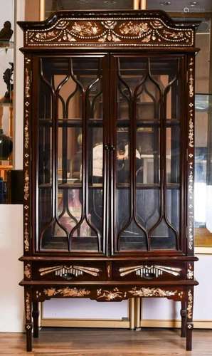 A Mother of Pearl inlaid Cabinet, Republican