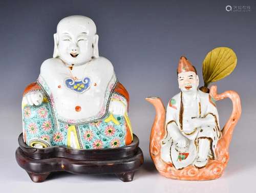 Two Chinese Porcelain Figures, Republican Period