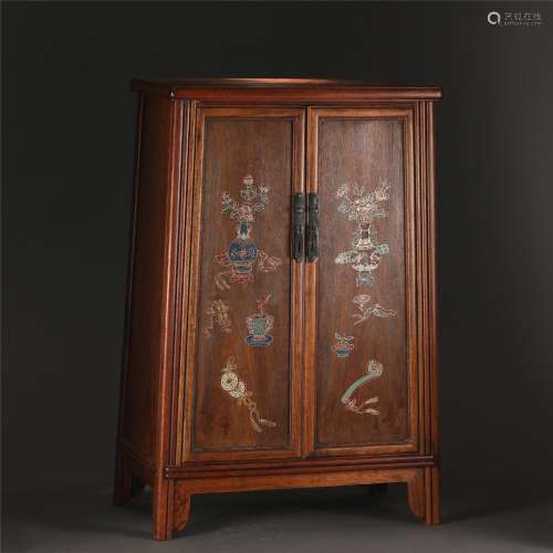 A Painted Wooden Cabinet