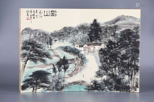 Fu Baoshi, ink painting album