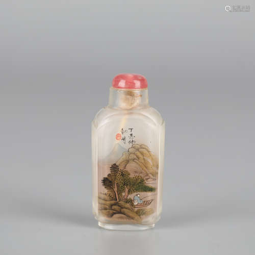 Chinese internal painting snuff bottle
