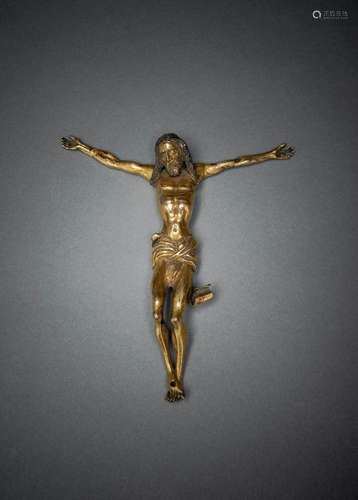 A GILTBRONZE BODY OF CHRIST