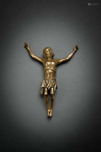 A MEDIEVAL (?) BRONZE BODY OF CHRIST