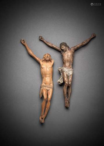 TWO BAROQUE BODIES OF CHRIST
