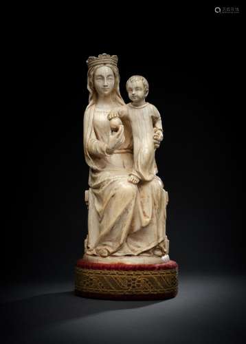 VIRGIN AND CHILD ENTHRONED