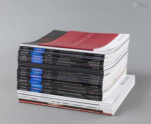 A GROUP OF KOLLER AND SOTHEBY'S AUCTION CATALOGUES