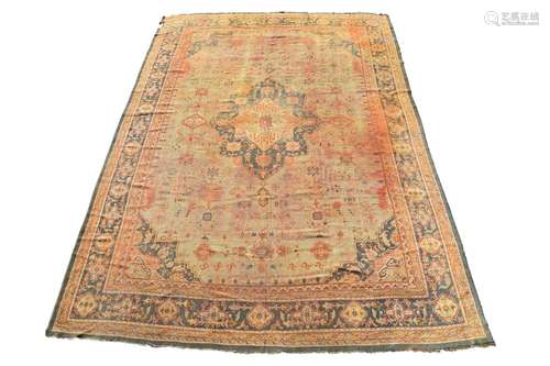 AN OUSHAK CARPET approximately 533 x 396cm