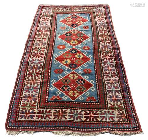 A KAZAK RUG, approximately 211 x 120cm