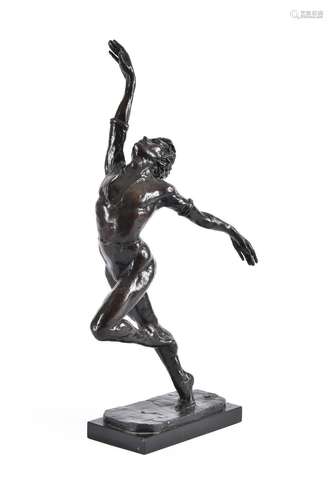 λ ENZO PLAZZOTTA (1921-1981), BRONZE SCULPTURE - 'MOVEM...