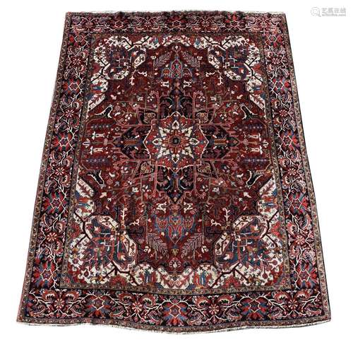 A HERIZ CARPET, approximately 312 x 253cm