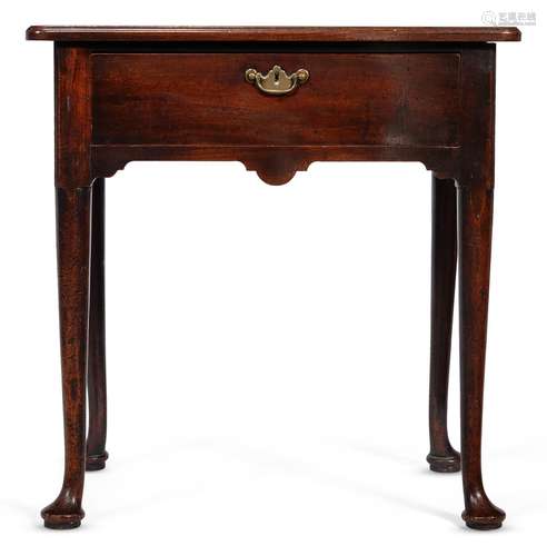 A GEORGE II MAHOGANY SIDE TABLE, CIRCA 1750