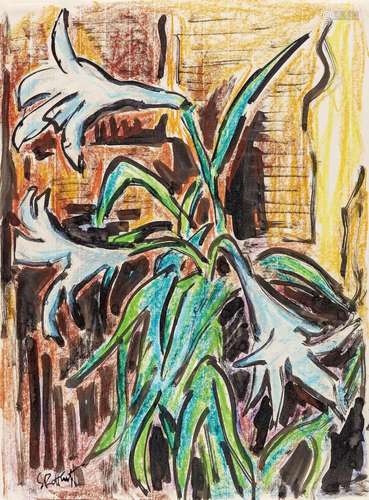 Karl Schmidt-Rottluff: Lilien