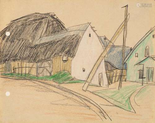 Lyonel Feininger: Auf dem Gutshof