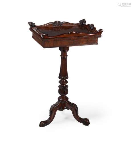 Y A GEORGE IV ROSEWOOD TABLE, JARDINIERE OR 'FLOWER STA...