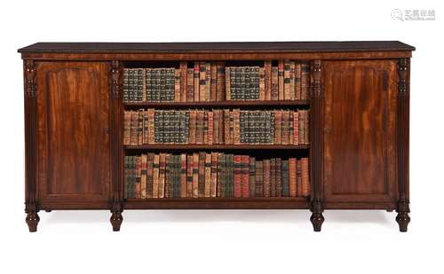 A GEORGE IV MAHOGANY SIDE CABINET ATTRIBUTED TO GILLOWS, CIR...