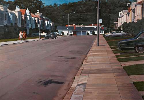 Robert Bechtle: Sunset Strollers