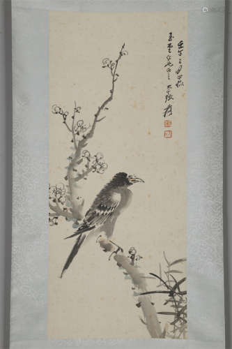 A Flowers&Birds Painting by Zhang Daqian.