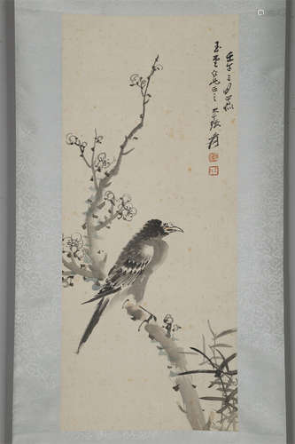 A Flowers&Birds Painting by Zhang Daqian.