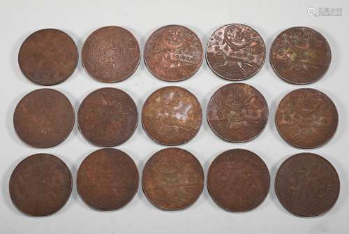 Qing Dynasty - bronze coins