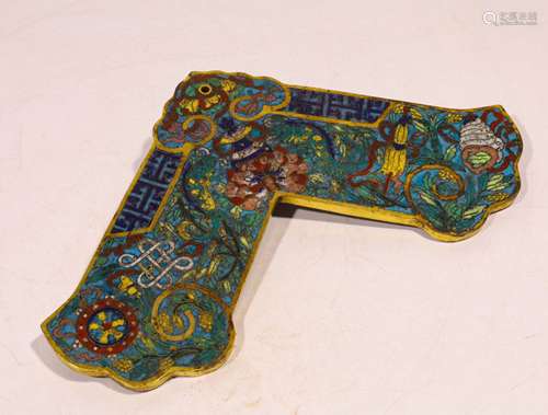 A QING DYNASTY Cloisonne Qing