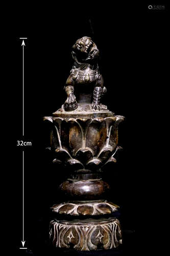 A Liao DYNASTY Leopard spot jade INCENSE BURNER