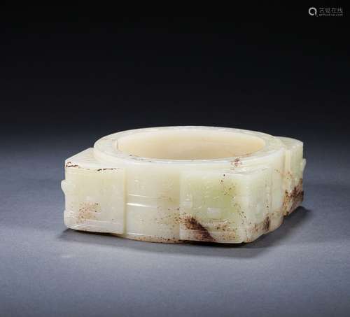 A TANG DYNASTY HETIAN JADE CONG