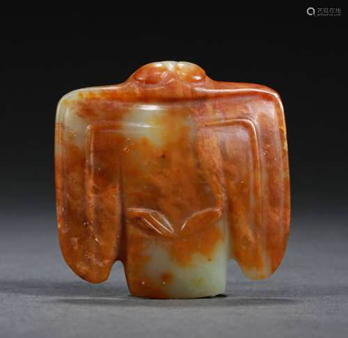 A HONGSHAN CULTURE JADE XIAO