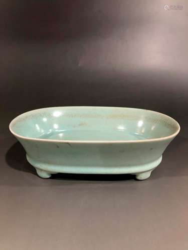 A SONG DYNASTY RU KILN BEGONIA WASHER