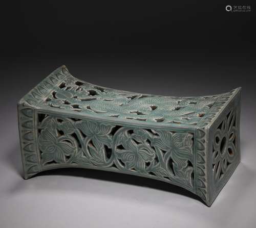 Song Dynasty -  Celadon Pillow