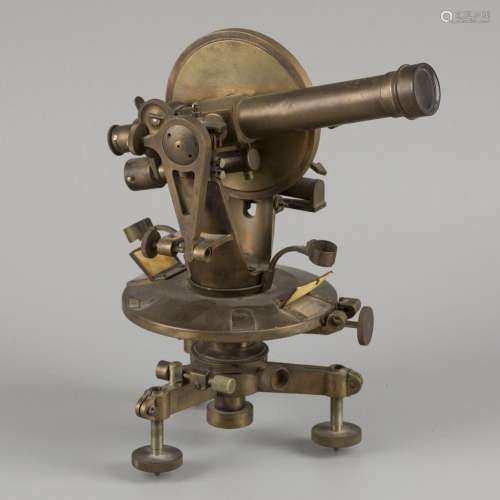 A "J.E.S." theodolite, 20th century.