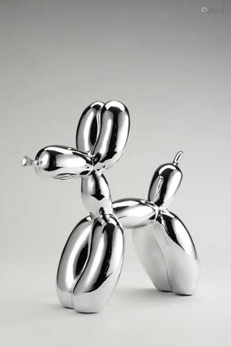 Jeff Koons "Balloon Dog (Silver)" multiple (cold c...